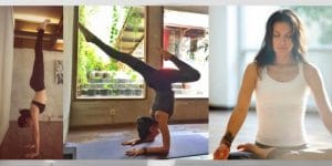 Artis Sophia Latjuba saat berlatih yoga. MTD/instagram sophia latjuba