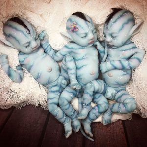 Boneka bayi Avatar buatan Babyclon. 2016 Instagram - Babyclon