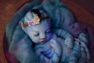 Boneka bayi Avatar buatan Babyclon. 2016 Instagram - Babyclon