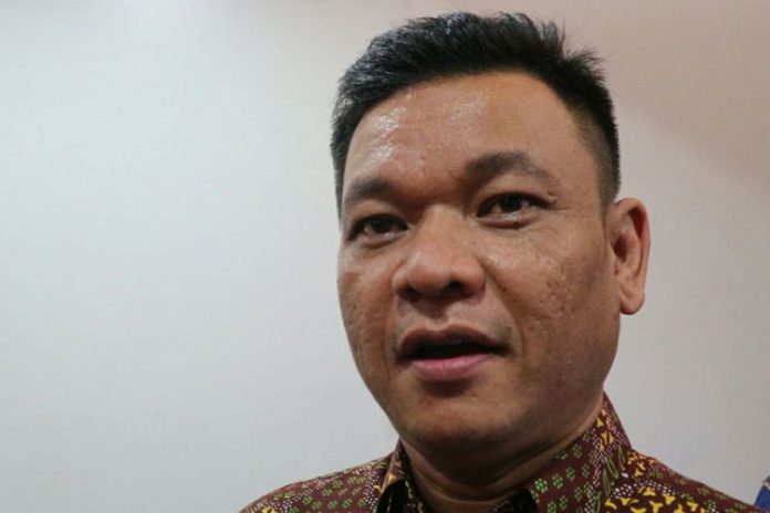 Wakil Sekretaris Jenderal DPP Partai Golkar Ace Hasan Syadzily ketika ditemui, di kantor Saiful Mujani Research & Consulting (SMRC), Jakarta, Kamis (2/11/2017). (KOMPAS.com/ MOH NADLIR)