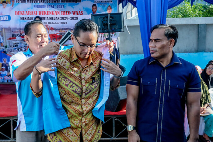 Rico Waas Ajak Formabem Kerja Sama dengan Pemerintah Membangun Kota Medan